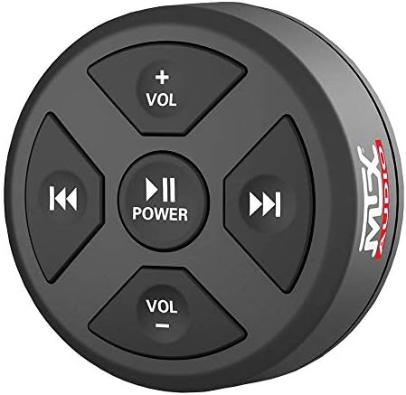 MTX MUDBTRC Universal Boat Motorcycle Bluetooth Audio Receiver & Remote Control