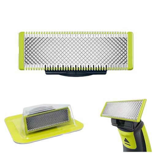 One1blade,Auténticas Cuchillas De Repuesto Originales Para Recortador De Barba y Maquina De Afeitar Hombre,Compatible Afeitadora Cabezales De Repuesto,One1blade