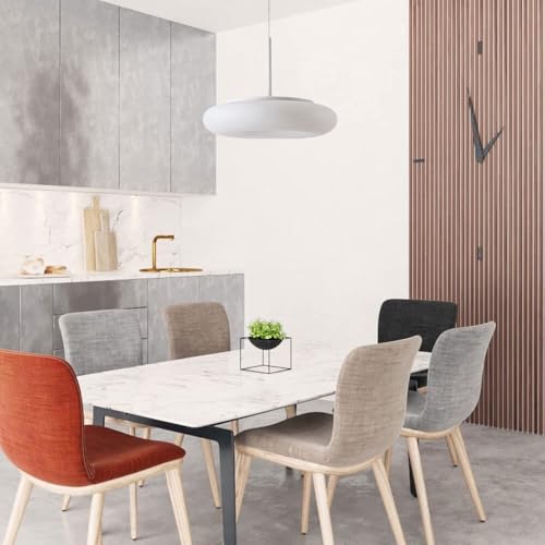 Plafonnier LED blanc moderne tricolore | Solution d'éclairage design pour salon loft