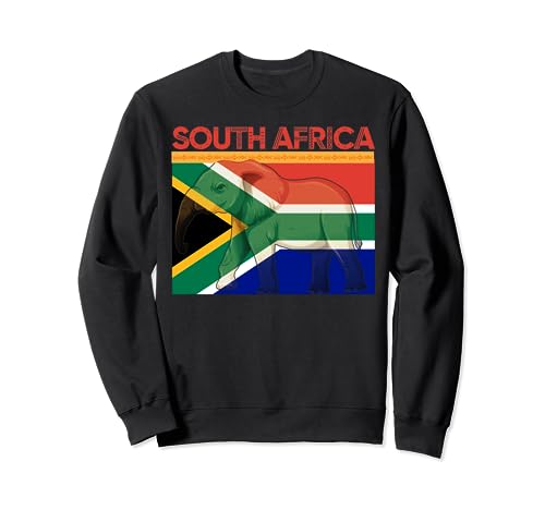 Elefante Sud Africa Outfit Ideas Bambini & Bandiera del Sud Africa Felpa