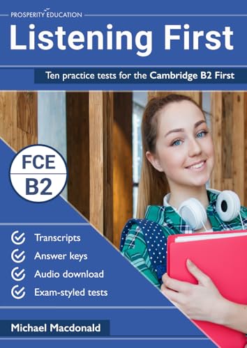 9781795562119 Listening First: Ten practice tests for the Cambridge B2 First