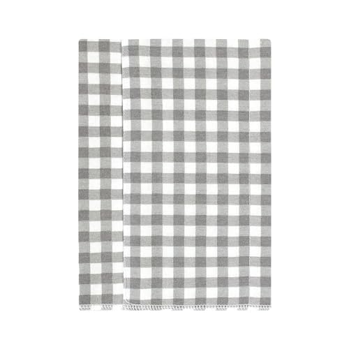 Hudson Baby Unisex Baby Cotton Poly Flannel Burp Cloths, Farm Friends Cream 7-Pack, One Size by Hudson Baby - Image 5