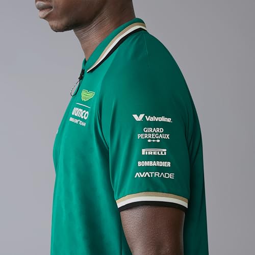 Aston Martin F1 Herren 2024 Team Polo - Grün - Größe: XL