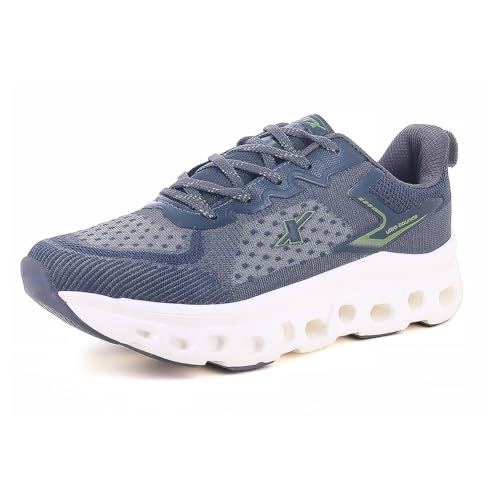 Image of SPARX Sports Running Shoes for Men - Lightweight Breathable Lace-Up Athletic Shoes with Cushioned Comfort, Shock Absorption, Durable Grip, Flexible Sole & Everyday Walking Performance