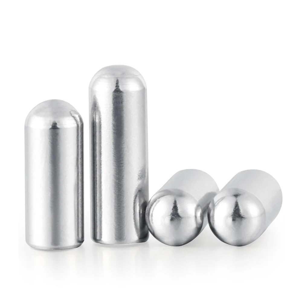 Sourcingmap - 10 puntine a tassello in acciaio inox 304, cilindriche per mensole Sourcingmap - 10 puntine a tassello in acciaio inox 304, cilindriche per mensole