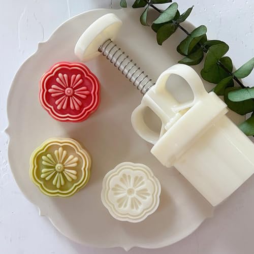 Mung Bean Presse à gâteau en forme de fleur Convient pour la cuisine et la boulangerie – vue 8
