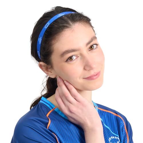 UEFA Frauen Champions League Stirnbänder – 3er-Pack, Damen, Mädchen, Geeignet für Sport, Fußball, Yoga, Pilates, Laufen, Radfahren