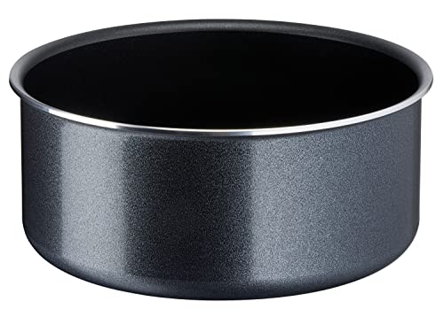 Tefal L15890 Ingenio XL Force Lot de 4 casseroles empilables avec revêtement anti-adhésif et indicateur de température Gris/bleu Compatible tous feux sauf induction – Image 4