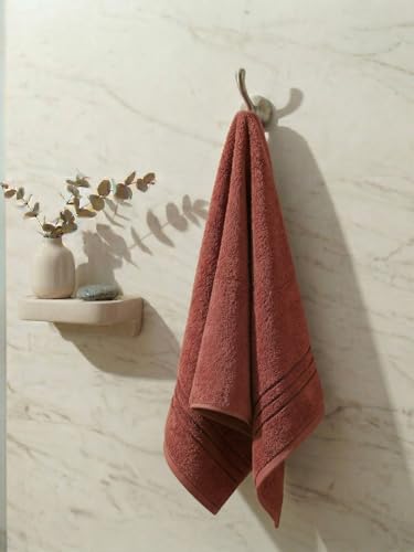 Image of Monte Carlo Essential 100% Cotton Small Bath Towel | 340 GSM Ultra Lightweight & Quick Dry | Soft Absorbent Compact Towel 60x120 cm | Bathroom Towel for Gym, Travel & Daily Use (Soho) | Forest Green