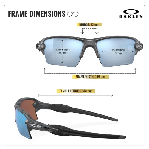 Image of Oakley FLAK 2.0 XL OO9188 Rectangle Sunglasses With Official Eyewear Kit | Men's & Women's Sunglasses