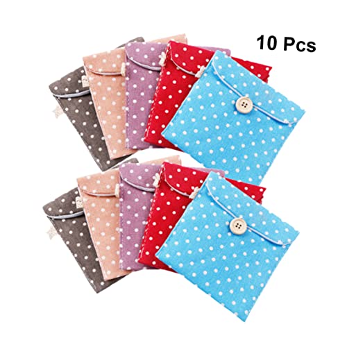 Bolsa portátil para almacenamiento de toallas sanitarias miniatura 6
