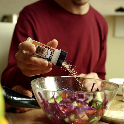 Miniatura 2 de CanCooker CS-003 Mezcla robusta de cebolla y pimienta para usar antes yo después de cocinar condimento, redondo, multicolor