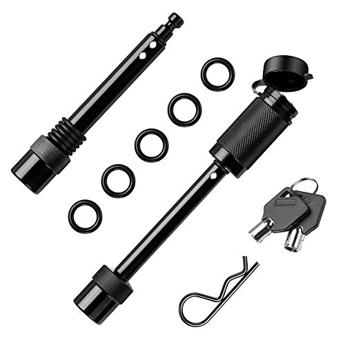 [Upgraded]BOYISEN Trailer Hitch Pin Lock, 1/2" and 5/8" Receiver Hitch Pin Lock Set