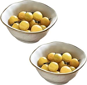 EQEQE Keramik Müslischalen 2er-Set