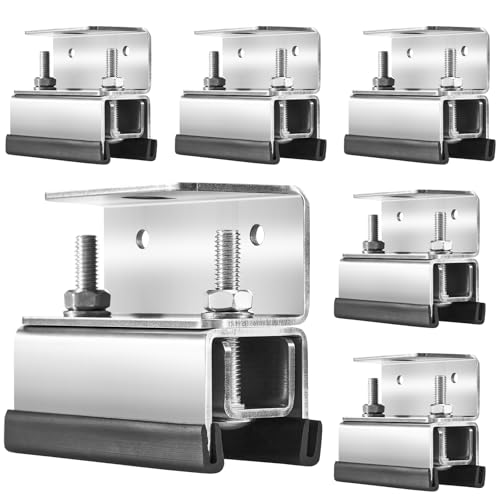 Gedlex Roof Rack Mount Kit, Roof Rack mounting Brackets, 304 Stainless Steel Van Roof Rack for ProMaster, Boxer, Jumper, Ducato 6 Piece