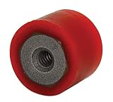 Bumper, Round w/Female Thread, Urethane - Duro. Hardness=80-90 Shore A, Thread=5/16-18 x 1/4 (1 Each)