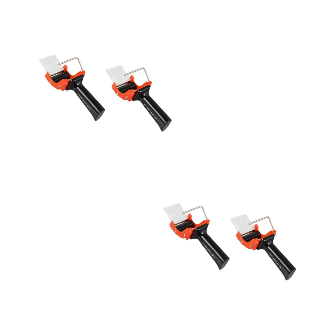 TEHAUX 4 pcs Mailing Office Holder for Aging Sealing Cutting Stationery Kit Handheld Duty Gadget Tool Color Tape Dispenser Er Heavy Supplies Shipping Random