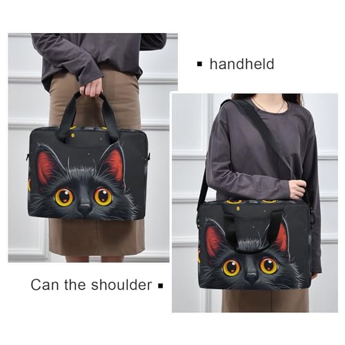 Funda para portátil ALAZA Black Cat 13-15.6 pulg miniatura 2