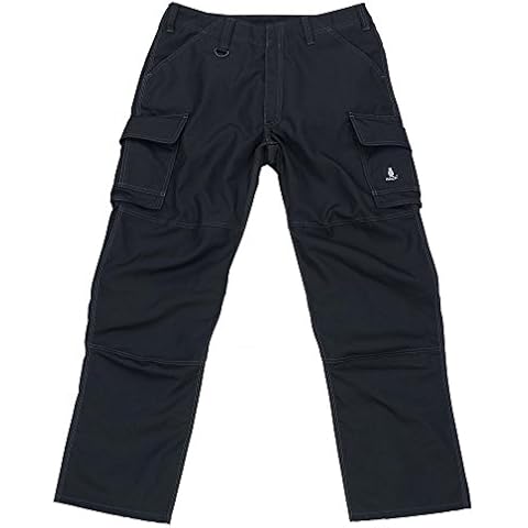 Mascot New Haven Black/Blue Service Trousers Cover