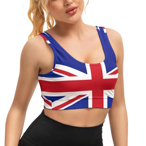 Image of Yoga top Women's Cheerleading Uniform Gym Outfit Running Crop Tops Yoga Shirts Casual Tank Top