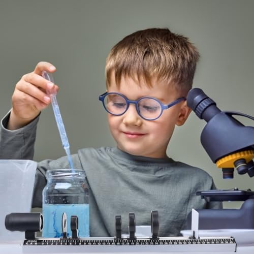 Kit optique 9 pièces avec lentilles durables pour expériences physiques - 8