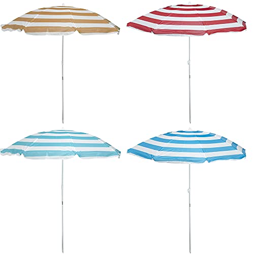 URBNLIVING Beach Umbrella Garden Patio Parasol Sunshade UV Protection