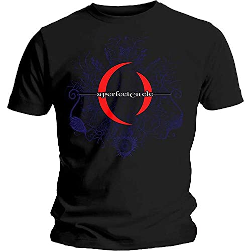 A Perfect Circle Mandala T-Shirt, Noir, M Homme