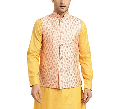 Image of SOJANYA (Since 1958, Men's Silk Fancy Border Dhoti