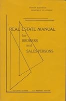 State of Washington Real Estate Manual for Brokers and Salespersons B000K72H6S Book Cover