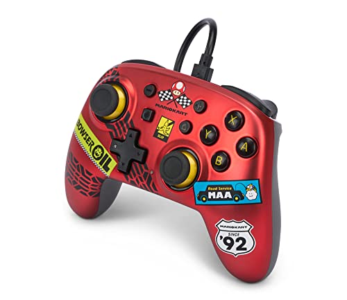Manette filaire améliorée PowerA Nano Mario Kart pour Nintendo Switch - vue 5