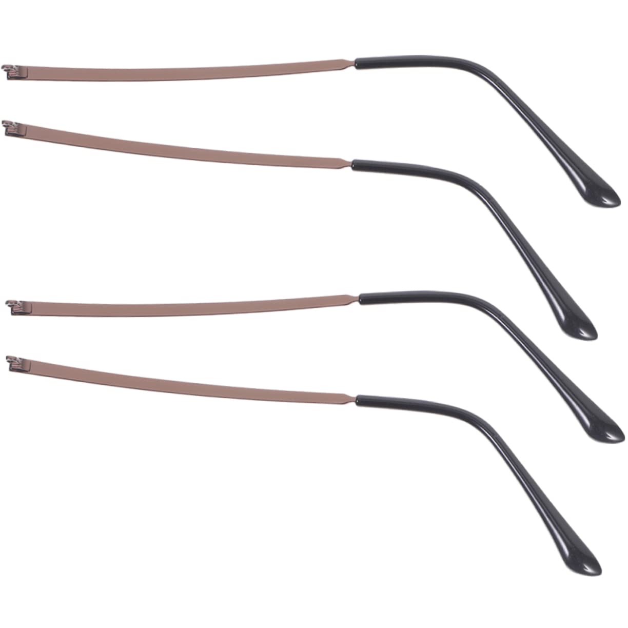DOITOOL 10paires Bras De Lunettes Universels Remplacement De Jambes De Lunettes Métal Facile à Installer Vue