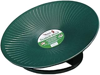 Treadmill Wheel (11" Green) : All-Metal Exercise Wheel for Chinchillas, Prairie Dogs, Rats