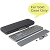 co2CREA Hard Case Replacement for Logitech MX Keys S/MX Keys Advanced Wireless Illuminated Keyboard (Case for MX Keys Keyboard, Black Case)