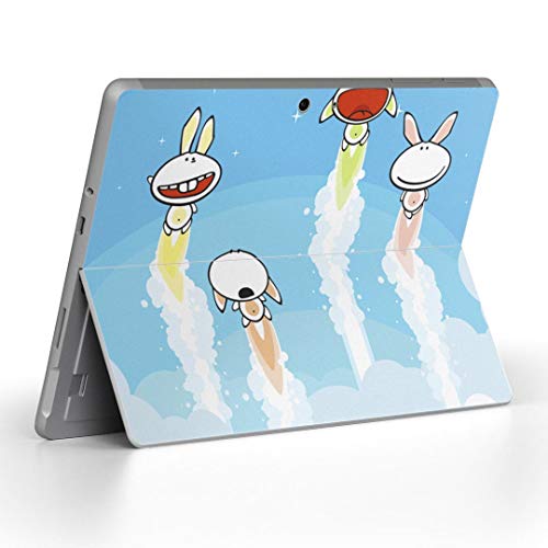 Surface Go 3 / Surface Go 2 Surface Go 全世代対応 専用スキンシール サーフェス go igsticker シール スキン 保護 フィルム ステッカー アクセサリー 006086 ユニーク 兎 イラスト うさぎ