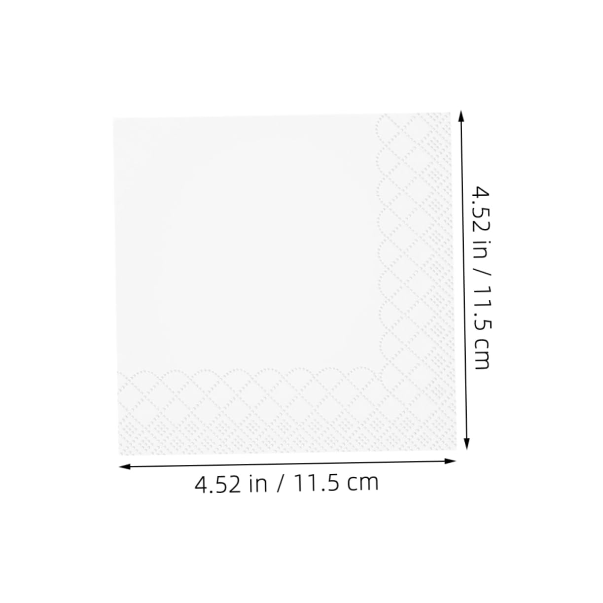 Servilletas Desechables para Invitados de Doble Capa con Borde
