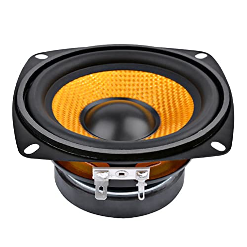 Haut-Parleur 4 Pouces 15W 4 Ohm – Haut-Parleur Basse Portable Subwoofer Pour Bricolage Audio, Caisson, Système Multimédia