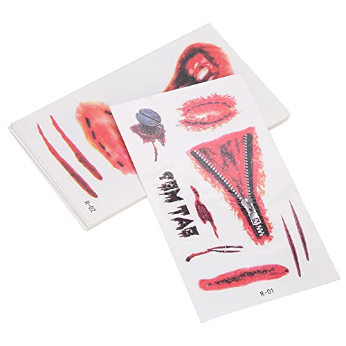 Adesivo per Tatuaggi sulla Ferita, 30 Fogli Punto