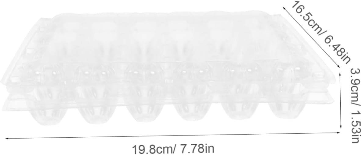 25pcs Reusable Quail Trays Compact Plastic Holders for Safe Storage Transport for Supermarket Use Prevents Breakage