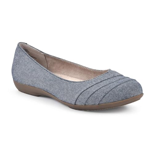 Image of Cliffs by White Mountain Women's Clara Cushioned Ballet Flat