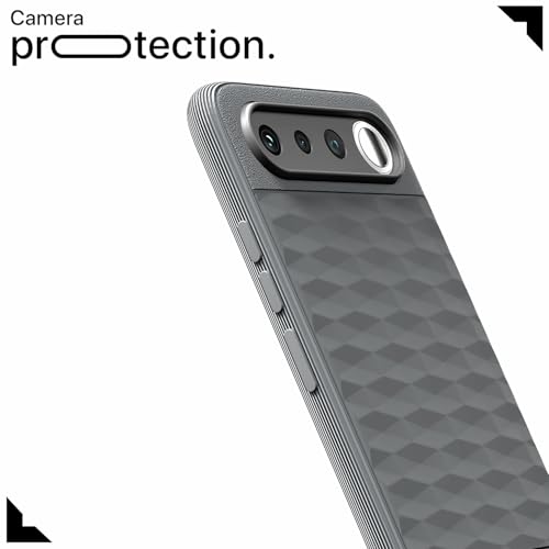 Image of Outlouders Back Cover for Realme 16 5G | Full Camera Protection | TPU Soft Flexible Shockproof Bumper Case (Grey)