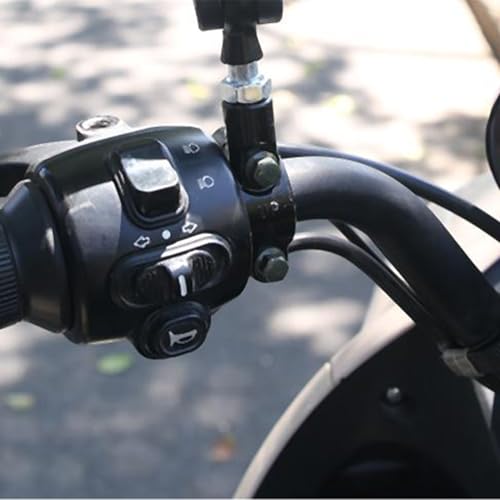 Rétroviseur moto guidon pliable multi-angle pour le cyclisme - 7