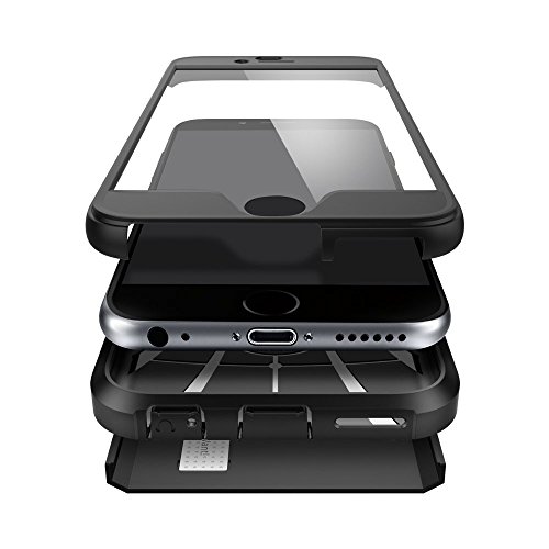 Spigen Perfect Armor iPhone 6S Case with Extremely Durable Scratch and Drop Protection for iPhone 6S 2015 - Black