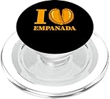 Ich liebe südamerikanisches hispanisches Essen in Empanada PopSockets PopGrip für MagSafe