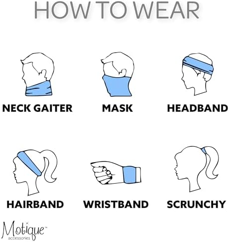 Motique Accessories 22 Inch Cotton Paisley Bandana