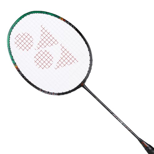Image of Yonex Graphite Strung Badminton Racquet Astrox 99 Game (G5 4U,Black Green)| HM Graphite + CSR + Tungsten + 2G-NANOMESH NEO