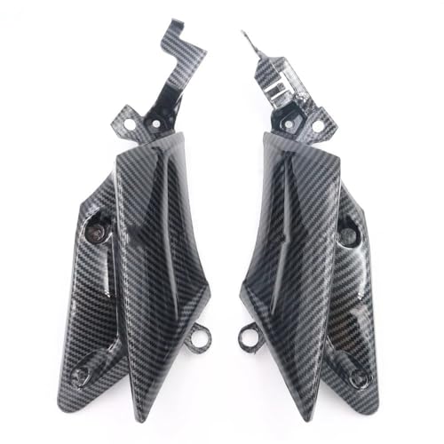2 panneaux latéraux carénage fibre carbone YZF600 YZFR6 2003 2004 2005