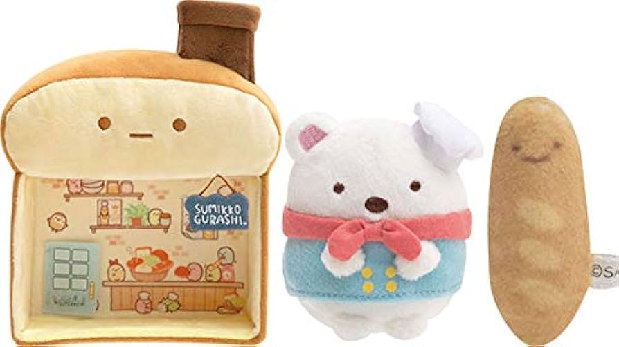 ○とても美しいさま○すみっコぐらし　おそうざいパンぬいぐるみセット ○とても美しいさま○すみっコぐらし おそうざいパンぬいぐるみ