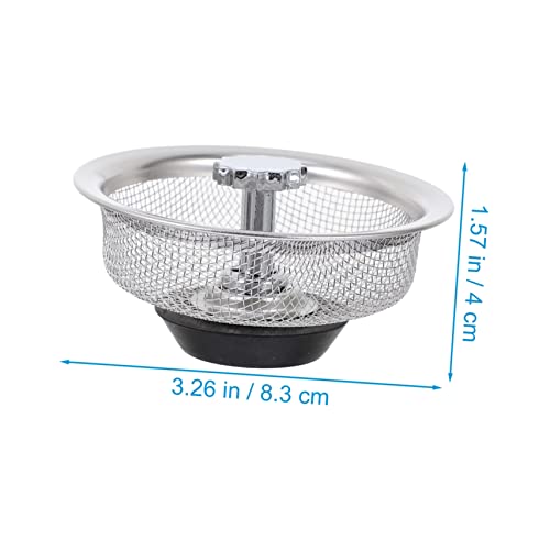 Colador para fregadero de cocina en acero inoxidable miniatura 2