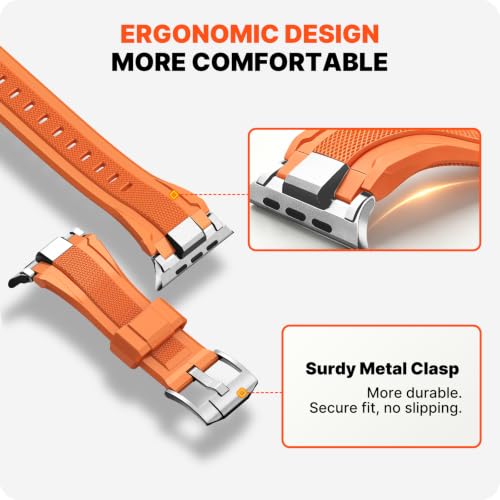 Image of Fullmosa Soft TPU Strap for Apple Watch 49 (Ultra 3 /2 /1) 46 45 44mm