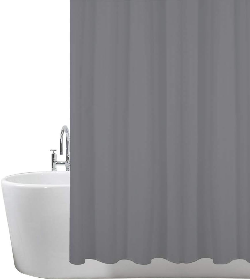 ANSIO Shower Curtain for Bathroom Mould and Mildew Resistant